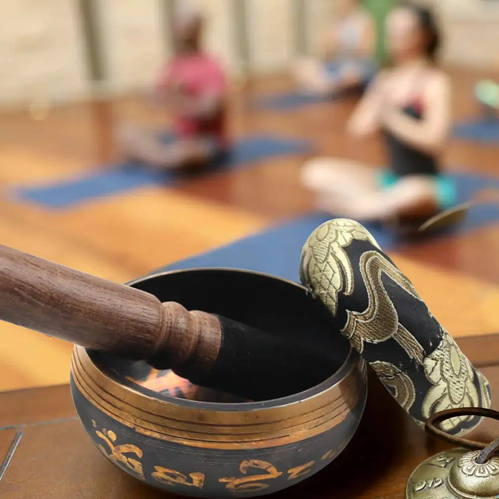 Tibetan Singing Bowl for Chakra Healing + Bonuses